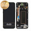 Samsung Galaxy S8 Plus G955F - LCD Displej + Dotykové Sklo + Rám (Midnight Black) - GH97-20470A, GH97-20564A, GH97-20565A Genuine Service Pack