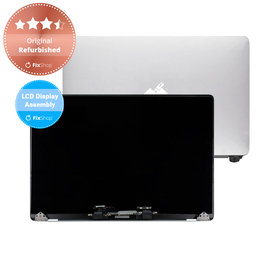 Apple MacBook Pro 15" A1707 (Late 2016 - Mid 2017) - LCD Displej + Přední Sklo + Kryt (Silver) Original Refurbished