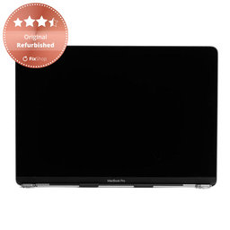 Apple MacBook Pro 13" A1706 (Late 2016 - Mid 2017) - LCD Displej + Přední Sklo + Kryt (Space Gray) Original Refurbished