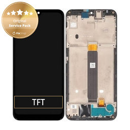 Motorola Moto E6 Plus XT2025 - LCD Displej + Dotykové Sklo + Rám - 5D68C14961 Genuine Service Pack