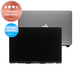 Apple MacBook Pro 13" A2338 (2020) - LCD Displej + Přední Sklo + Kryt (Space Gray) Original Refurbished