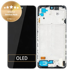 Xiaomi Redmi Note 10 - LCD Displej + Dotykové Sklo + Rám (Onyx Grey) - 5600020K7A00 Genuine Service Pack