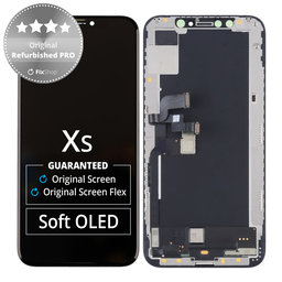 Apple iPhone XS - LCD Displej + Dotykové Sklo + Rám Original Refurbished PRO