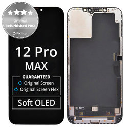 Apple iPhone 12 Pro Max - LCD Displej + Dotykové Sklo + Rám Original Refurbished PRO