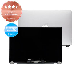 Apple MacBook Pro 13" A1989 (2018 - 2019) - LCD Displej + Přední Sklo + Kryt (Silver) Original Refurbished