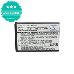 Samsung C3300 - Baterie AB463446BC, AB463446BU 650mAh HQ