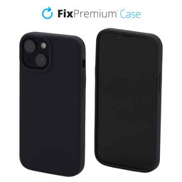 FixPremium - Silikonové Pouzdro pro iPhone 13 mini, space grey