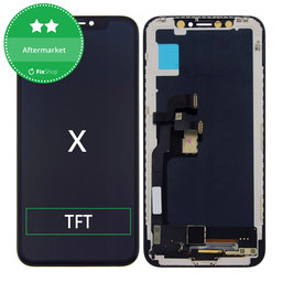 Apple iPhone X - LCD Displej + Dotykové Sklo + Rám TFT