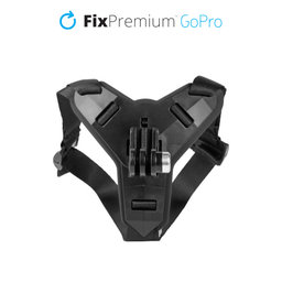 FixPremium - Držák na Helmu pro GoPro, čierny