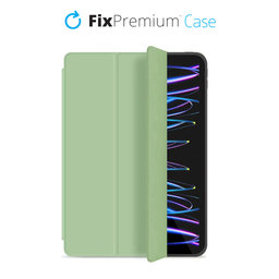 FixPremium - Flip Silikonové Pouzdro pro iPad Pro 11" (3rd, 4th Gen), zelená