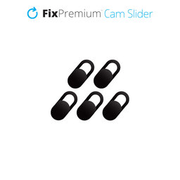 FixPremium - Camera Slider - Set 5ks, černá