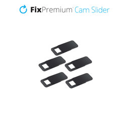 FixPremium - Camera Slider - Set 5ks, černá