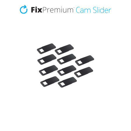 FixPremium - Camera Slider - Set 10ks, černá