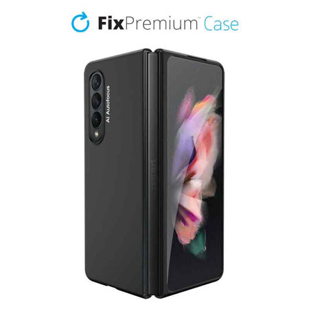 FixPremium - Silikonové Pouzdro pro Samsung Galaxy Z Fold 3, černá