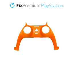 FixPremium - Dekorativní krytka pro PS5 DualSense, oranžová