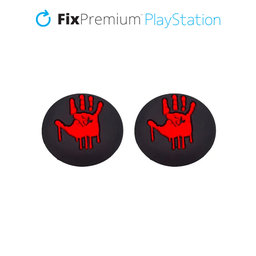 FixPremium - PS4/PS5 Bloody Hands Controller Grip Caps - Set 2ks