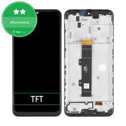 Motorola Moto G30 XT2129 - LCD Displej + Dotykové Sklo + Rám (Phantom Black) TFT