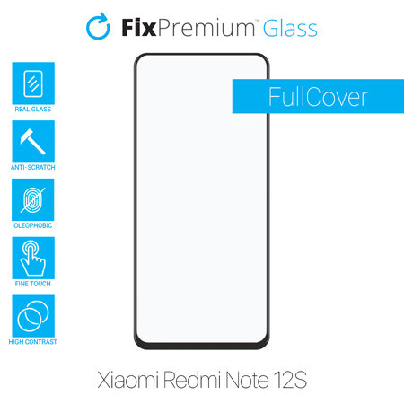 FixPremium FullCover Glass - Tvrzené Sklo pro Xiaomi Redmi Note 12S