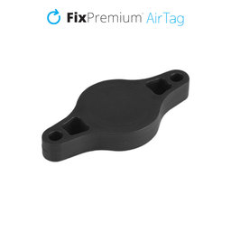 FixPremium - Držák pro Apple AirTag na Kolo, černá