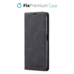 FixPremium - Puzdro Business Wallet pro Samsung Galaxy S22, černá