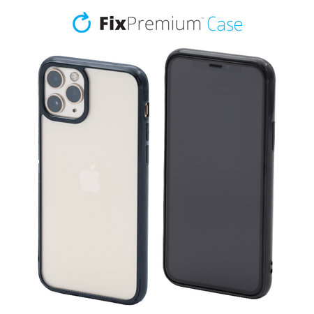 FixPremium - Puzdro Invisible pro iPhone 11 Pro, černá