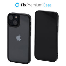 FixPremium - Puzdro Invisible pro iPhone 13 mini, černá