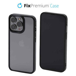 FixPremium - Puzdro Invisible pro iPhone 13 Pro, černá