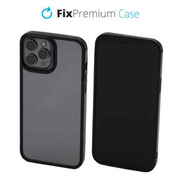 FixPremium - Puzdro Invisible pro iPhone 14 Pro Max, černá