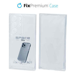 FixPremium - Puzdro Invisible pro Samsung Galaxy S22 Ultra, transparentná