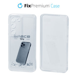 FixPremium - Puzdro Invisible pro Samsung Galaxy S23, transparentná