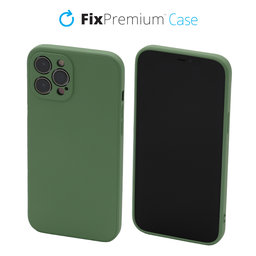 FixPremium - Puzdro Rubber pro iPhone 11 Pro, zelená