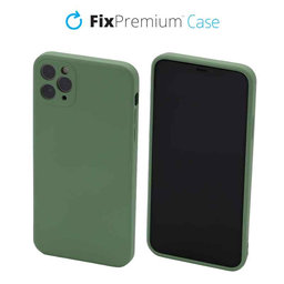 FixPremium - Puzdro Rubber pro iPhone 11 Pro Max, zelená