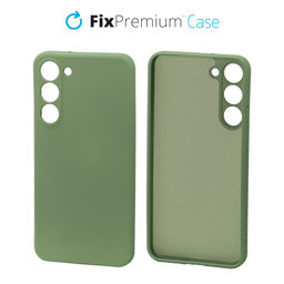 FixPremium - Puzdro Rubber pro Samsung Galaxy S22 Ultra, zelená