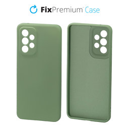 FixPremium - Puzdro Rubber pro Samsung Galaxy A33 5G, zelená