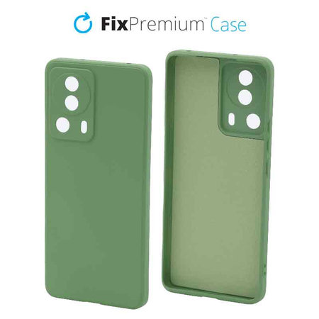 FixPremium - Puzdro Rubber pro Xiaomi 13 Lite, zelená