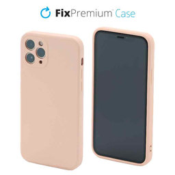 FixPremium - Puzdro Rubber pro iPhone 11 Pro, oranžová