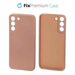 FixPremium - Puzdro Rubber pro Samsung Galaxy S22 Plus, oranžová