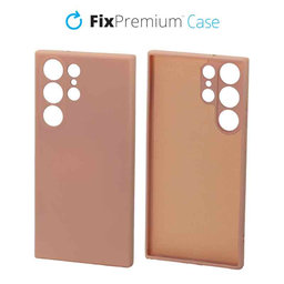 FixPremium - Puzdro Rubber pro Samsung Galaxy S23 Ultra, oranžová