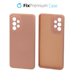 FixPremium - Puzdro Rubber pro Samsung Galaxy A53 5G, oranžová