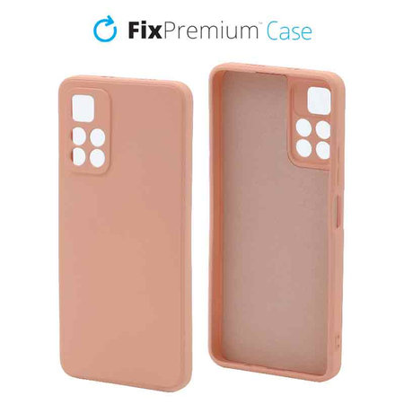 FixPremium - Puzdro Rubber pro Xiaomi Redmi Note 11S 5G, oranžová