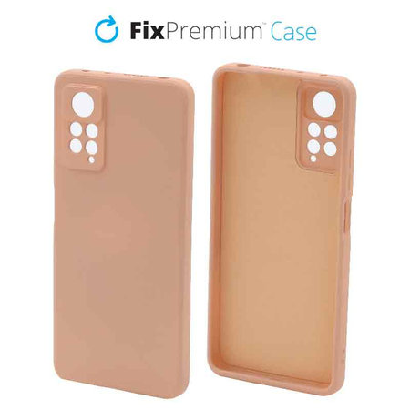 FixPremium - Puzdro Rubber pro Xiaomi Redmi Note 11 Pro, oranžová