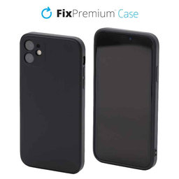 FixPremium - Puzdro Rubber pro iPhone 11, černá