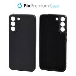 FixPremium - Puzdro Rubber pro Samsung Galaxy S22 Plus, černá