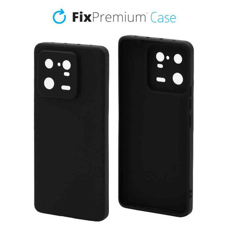 FixPremium - Puzdro Rubber pro Xiaomi 13 Pro, černá