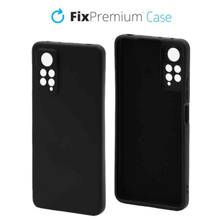 FixPremium - Puzdro Rubber pro Xiaomi Redmi Note 11 Pro, černá