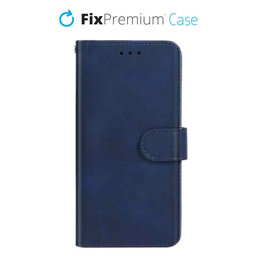 FixPremium - Puzdro Book Wallet pro Samsung Galaxy S22, modrá