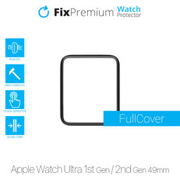 FixPremium Watch Protector - Plexisklo pro Apple Watch Ultra 1st Gen a 2nd Gen (49mm)
