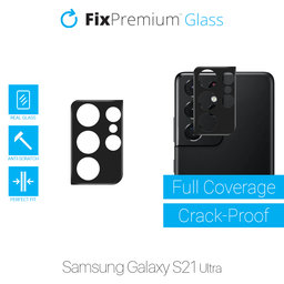 FixPremium Glass - Tvrdené sklo zadní kamery pro Samsung Galaxy S21 Ultra