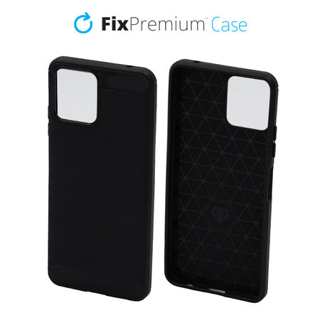 FixPremium - Pouzdro Rubber pro T Phone 5G / REVVL 6, černá