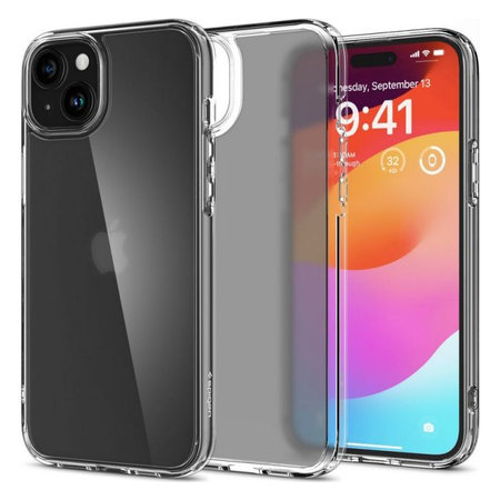 Spigen - Pouzdro Ultra Hybrid pro iPhone 15, frost clear